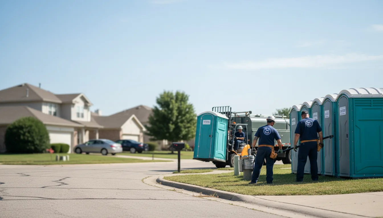 Porta Potty Rental in Buckeye, AZ near me